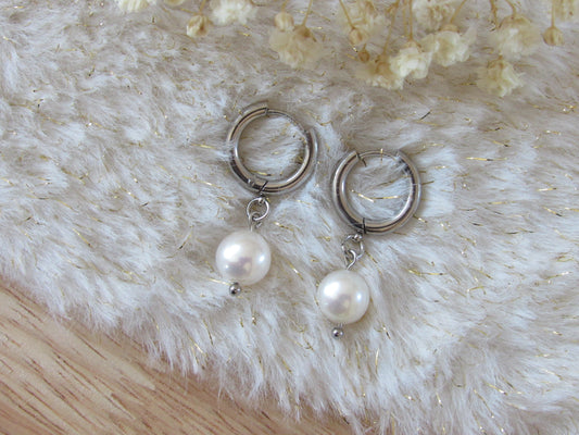 Ohrringe mit Perlen